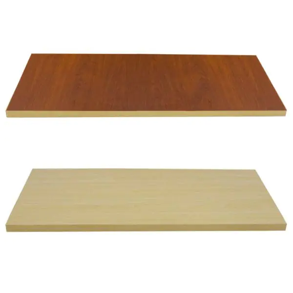 12" x 48" Melamine Wood Shelves - Maple/Cherry