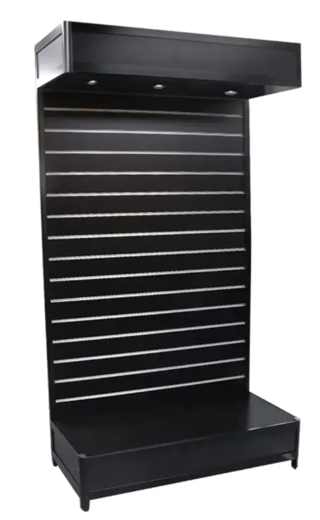 LED Slatwall Display - Black