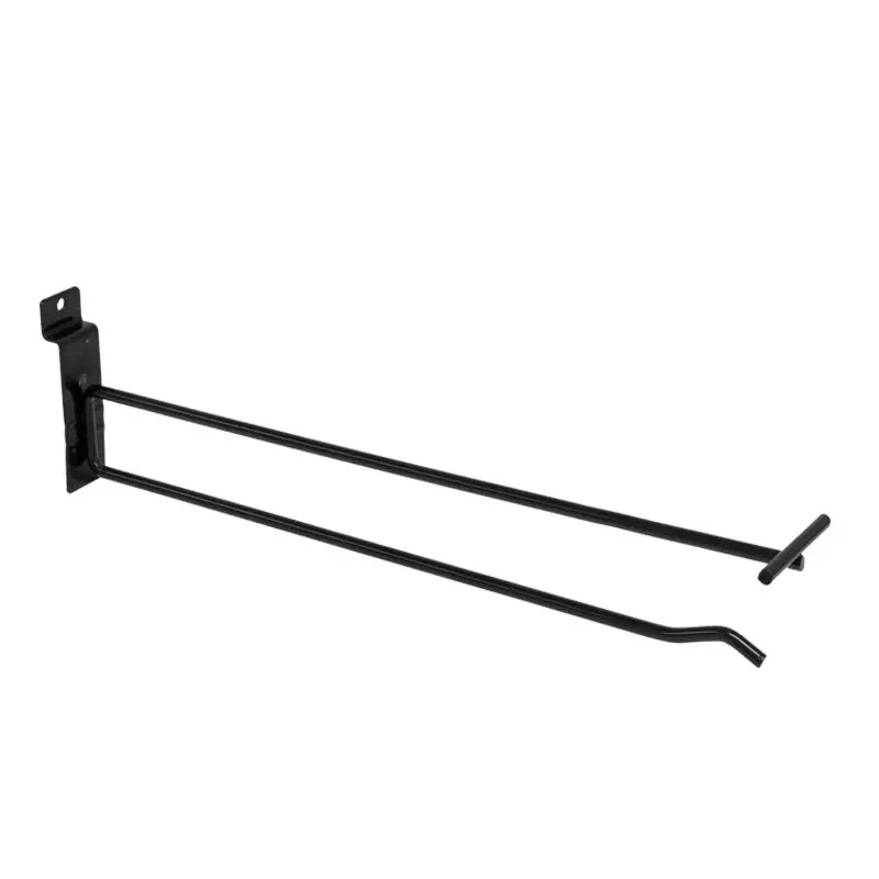 10" Slatwall Scanner Hook - Black