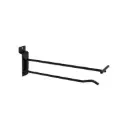 6" Slatwall Scanner Hook - Black