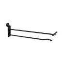 8" Slatwall Scanner Hook - Black