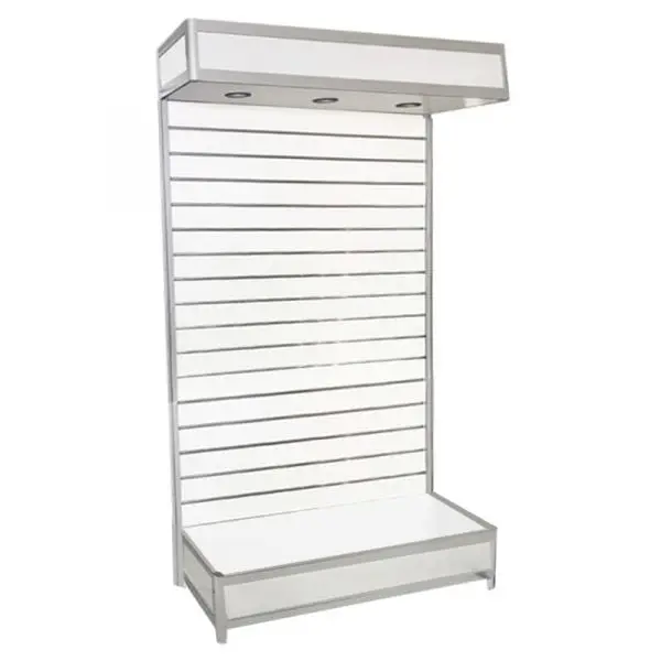 LED Slatwall Display - White