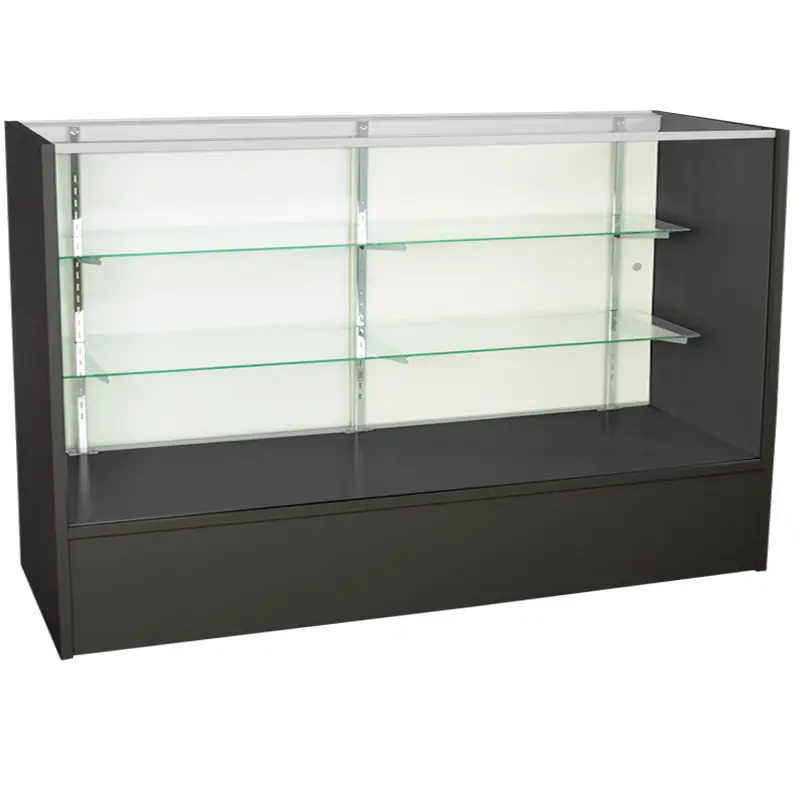 6’ Full Vision Showcase - Black