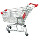 Small Shopping Cart - Red Handle