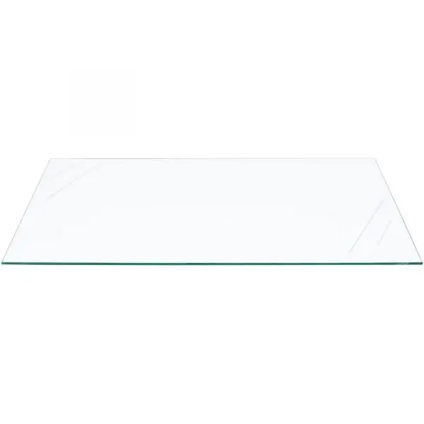 14" x 14” x 3/16" Tempered Glass