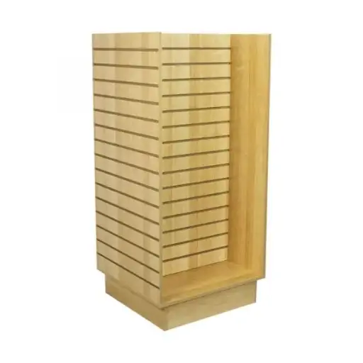 [SWDH2M] Slatwall 2ft H Unit - Maple