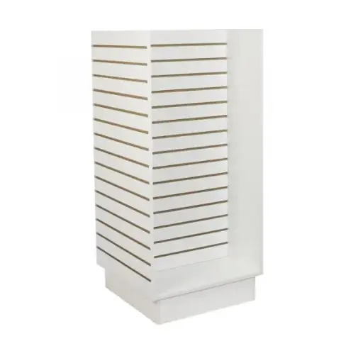 [SWDH2W] Slatwall 2ft H Unit - White