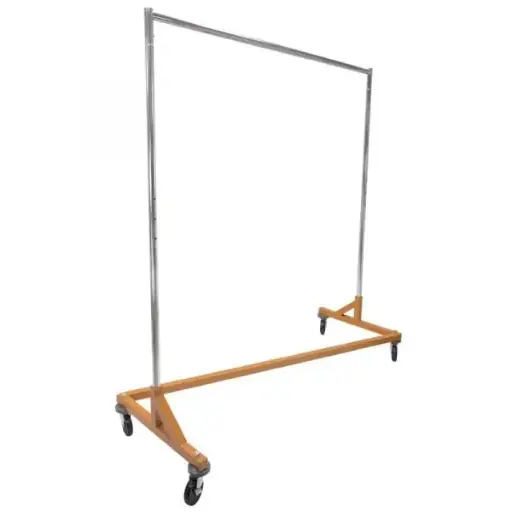 [01016OR] Z Rack - Chrome & Orange