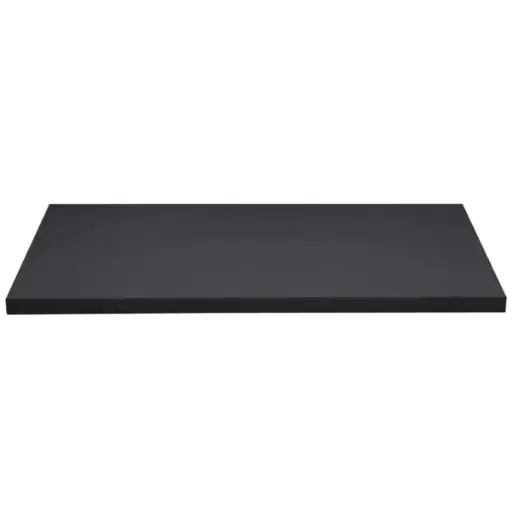 [85024BL] 12" x 24" Melamine Wood Shelves - Black