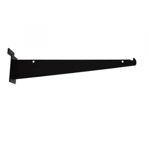 [23029BL] 12" Shelf Bracket - Black