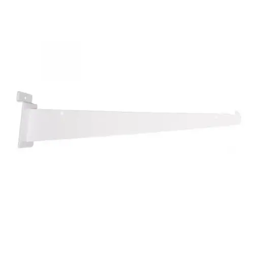 [23029WH] 12" Shelf Bracket - White