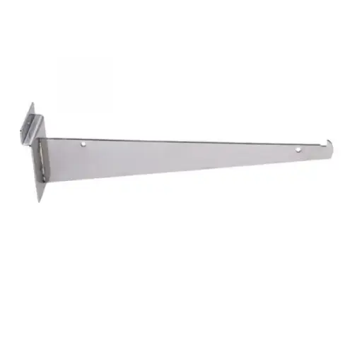 [23029CH] 12" Shelf Bracket - Chrome