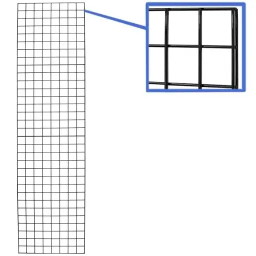 [GN28B] 2 X 8 Grid Panel - Black