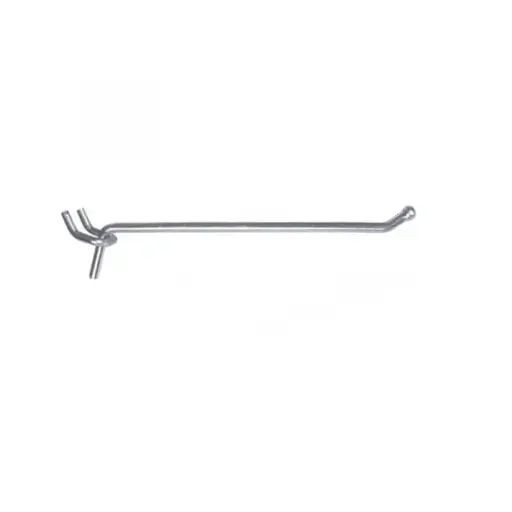 [26806ZC] 6" Pegboard Hook - Zinc Plated