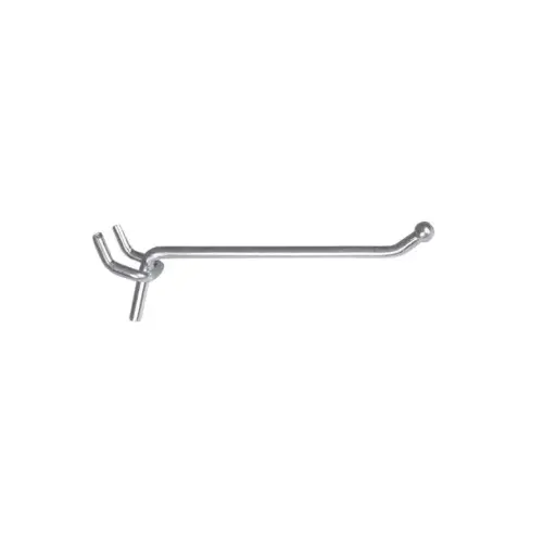 [26808ZC] 8" Pegboard Hook - Zinc Plated