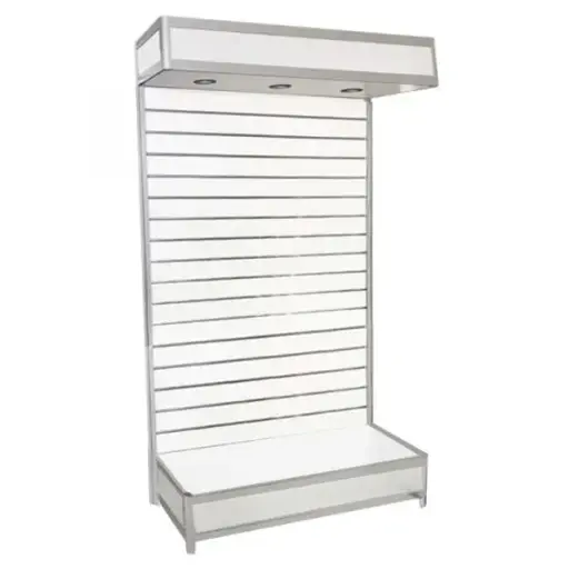 [ASW-W] LED Slatwall Display - White